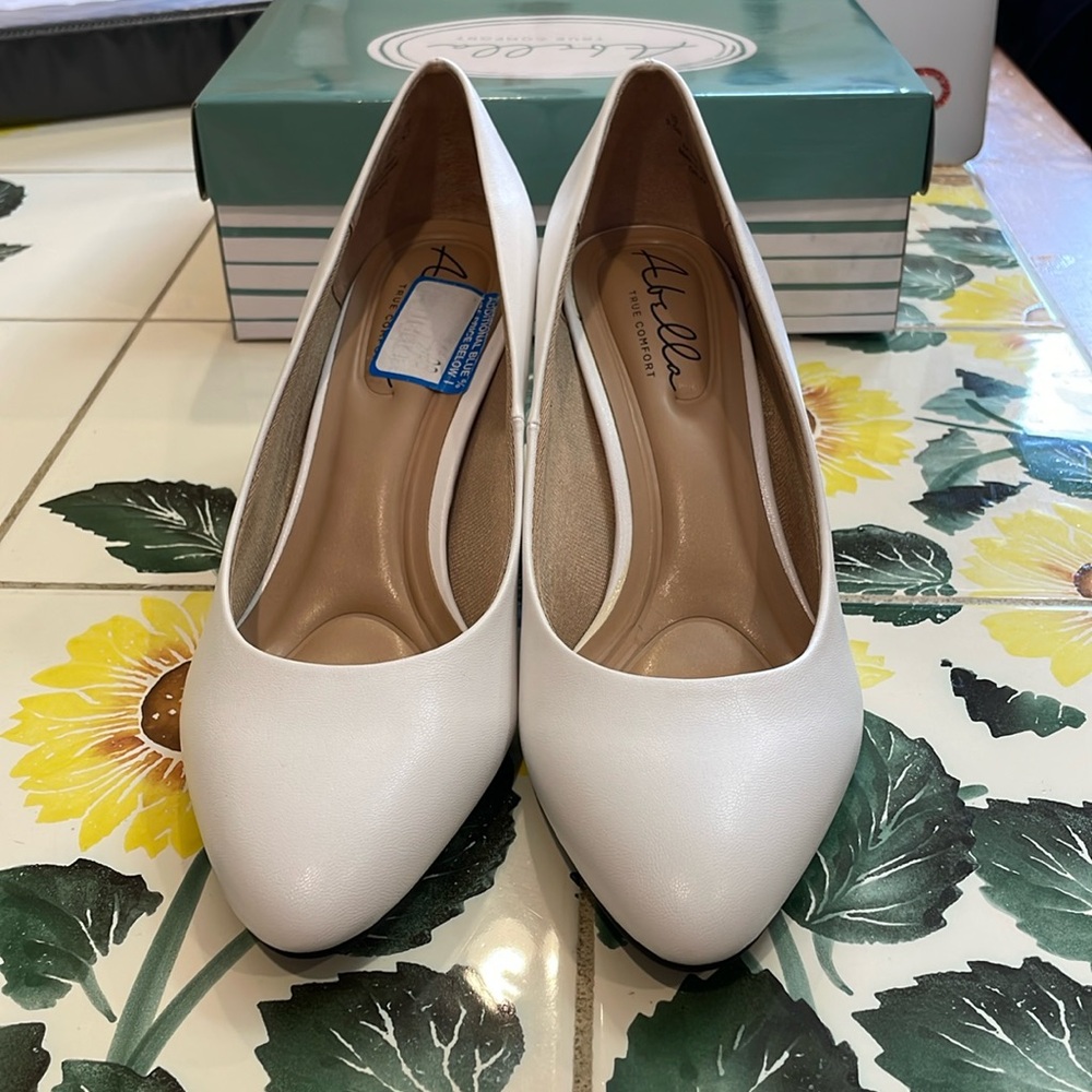 White heels